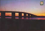 N� 1149 - MURTOSA Torreira Portugal - Ponte da Varela. P�r do Sol - Ed. Livraria e papelaria Ramos - SD - Dim. 146x102 mm - Col. Gra�a Maia