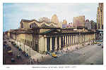 P 104 - New York City; c.1950 - Pennsylvania Station - Editor �The American News Co�, New York - Dim. 15,3x10,2 cm - Col. A. Monge da Silva (cerca de 1950)