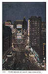 P 117 - New York City; c.1950 - Times Square at night (1) - Editor �The American News Co�, New York - Dim. 15,3x10,2 cm - Col. A. Monge da Silva (cerca de 1950)