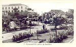 N� 7 - PENAMACOR. Jardim da Rep�blica - Edi��o da Papelaria Seguro - SD - Circulado em 1962 - Dim. 14,2x9 cm - Col. A. Monge da Silva