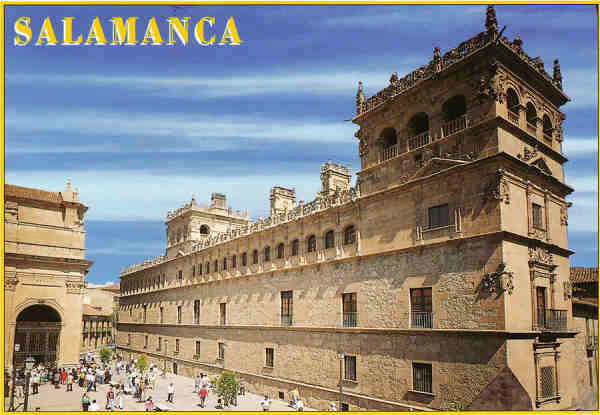 N� 147 - Salamanca. Palacio de Monterrey - Ed. Arribas - Dim. 15x10,3 cm - Col. M�rio Silva