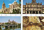 N� 154 - Salamanca - Ed. Arribas - Dim.15x10,3 cm - Col. M�rio Silva