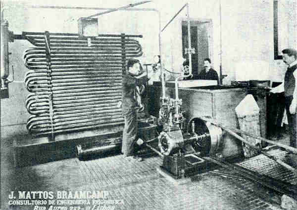 N� 24 - Santar�m - F�brica de Gelo Casimiro Nogueira - Ed. Associa��o Estudos e Defesa do Patrim�nio Hist�rico-Cultural de Santar�m - SD - Dim. 14,9x10,5cm - Col. M. Soares Lopes