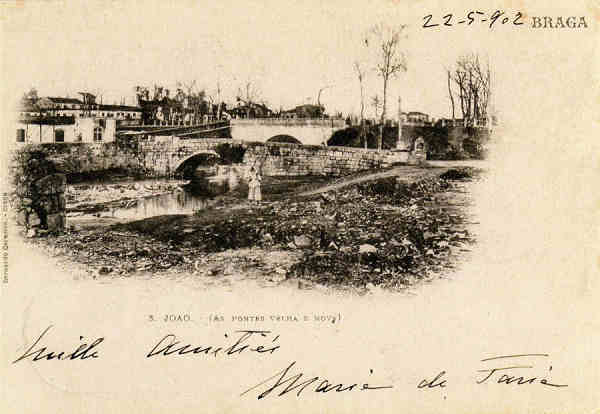 Postal 26 - 1902 Colec��o Selos e Postais de Portugal. Tr�s s�culos de Hist�ria Dim. 14x9,7cm. Col. Carlos Alberto Silva Sousa