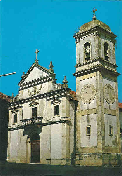 N� 12 - Soure. Igreja Matriz - Ed. Papelaria Armindo - Foto F. Rocha (1983) - Dim. 10,5x15 cm. - Col. Silva Rocha
