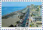 Ref 48 - Costa del Sol Torremolinos Vista de la playa - Ed. Almacenes Regalosol Andaluzia S.L. - Dim. 15x10,5 cm. - Col. M�rio Silva