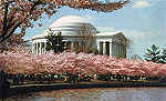 SN - Jefferson Memorial - Edi��o an�nima - Dim. 14x8,9 cm - Col. Am�lcar Monge da Silva (c.1970)