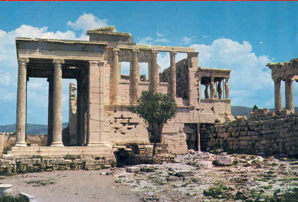 N� 15 - Atenas, Acr�pole(2) - Edi��o �Ger.Loucatos�, Athens - Dim. 15x10,4 cm - Adquirido em 1971 - Col. A. Monge da Silva (1971)