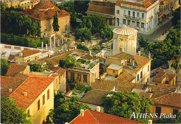 N.� 263 - GR�CIA ATENAS - Plaka - Ed. HAITALIS, 13, ASTROUS STR.,13121 ATENAS, TEL.:210 5766883 - SD - Dim. 16,1x11 cm - Col. F�tima B�ia (2007)