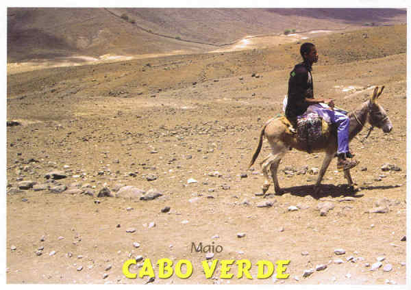 CV 37 - CABO VERDE. Maio - Ed. Mindelo C.P.999 - CABO VERDE - www.caboverde-photo.com Reinhard Meyer - SD - Dim. 14,8x10,5 cm - Col. Manuel B�ia (2011)