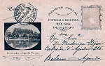 SN - Portugal. Caldas da Rainha. Ponte sobre o lago do parque (1901) - Editor an�nimo - Dim. 90x140 mm - Col. Miguel Chaby