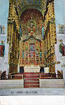 N� 221 - Altar da S� Velha - Editor S.R. - Carimbo Postal 25/2/1908 - Dim. 140x87 mm - Col. A. Monge da Silva (cerca de 1905)
