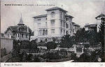 N� 13 - Grupo de chalets no Monte Estoril - Editor Martins & Silva, L. Cam�es, 35, Lisboa - Dim. 138x86 mm. - Col. A. Monge da Silva (cerca de 1905)