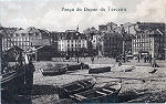 S/N - Pra�a Duque da Terceira (Cais do Sodr�) - Dim. 139x87 mm - Edi��o da Sec��o de Postais dos Grande Armaz�ns do Chiado, Lisboa- Col. A. Monge da Silva (cerca de 1910)