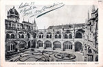 N� 1669 - Claustros e Jardim do Monumento dos Jer�nymos - Edi��o Martins & Silva, Pra�a Luis de Cam�es 35, Lisboa - Dim. 142x89 mm - Carimbo Postal 04SET1912 - Col. A. Monge da Silva