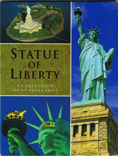 STATUE OF LIBERTY - Pasta postal com 12 imagens - Ed. exclusively made for the Statue of Liberty Museum Store - SD - Dim. 12,7x16,7 cm - Col. F�tima Manuela B�ia (2011)