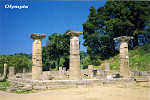 N.� 23 - OL�MPIA - O Templo de Hera (c. 600 a. C.) - Ed. OLYMPIC PUBLICATIONS - SKOUFA 56 - ATHENS 106 72 - TEL: 010 3615682 - SD - Dim. 15x10 cm - Col. F�tima B�ia (2007)