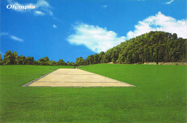 N.� 26 - OL�MPIA - O Est�dio (s�c. IV a. C.) e a colina Cronios - Ed. OLYMPIC PUBLICATIONS - SKOUFA 56 - ATHENS 106 72 - TEL: 210 3615682 - SD - Dim. 15x10 cm - Col. F�tima B�ia (2007)
