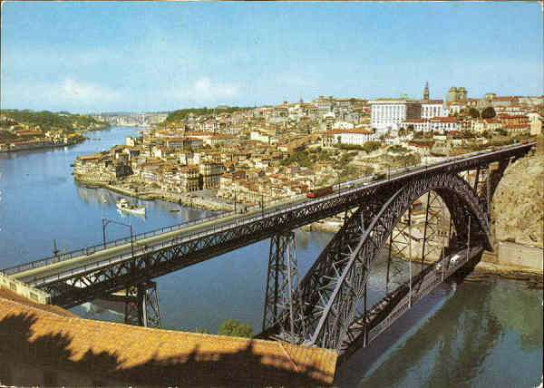 N� 95 - PORTO. Vista parcial - Ed. Fotorapidacolor da Fotocolor - SD - Dim. 103x144 mm - Col. Gra�a Maia (1964)