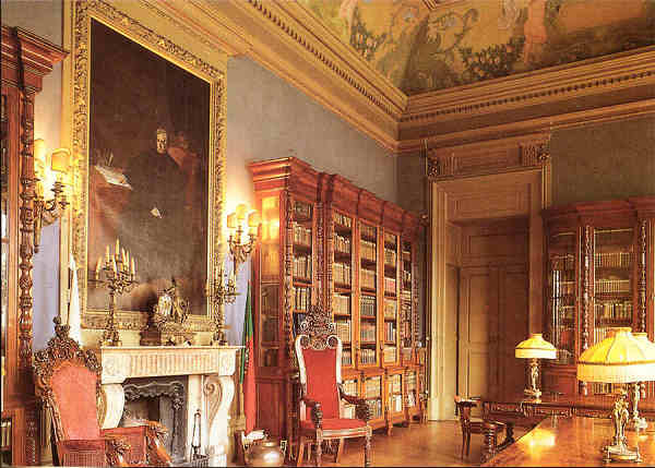 SN - Pal�cio da Associa��o Comercial do Porto. Biblioteca - Ed. da Associa��o Comercial do Porto - SD - Dim. 104x149 mm - Col. Gra�a Maia