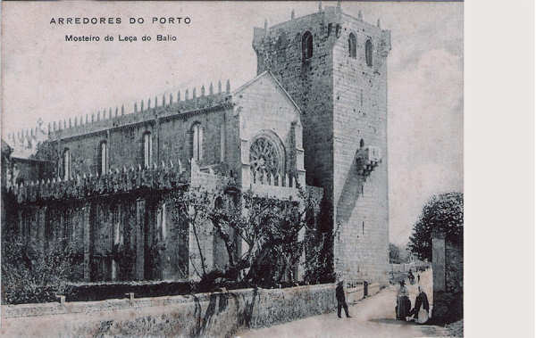 S/N - Mosteiro de Le�a do Balio - Dim. Editor A.D. Canedo, Sucessor, Rua das flores 200 a 206, Porto - 138x87 mm - Dim. 139x88 mm - Col. A. Monge da Silva (c. 1905)