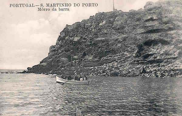 SN - Portugal. S Martinho Porto. M�rro da barra - Editor Alberto Malva - Dim 9x14 cm - Col. Miguel Chaby