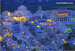 S 110 - Gr�cia SANTORINI. Fira - Ed. I. MATHIOULAKIS & Co. 1. Andromedas str., 162 31 Vyronas Athens - Greece - tel. 210 7661351 - SD - Dim. 16,1x11 cm - Col. F�tima B�ia (2007)