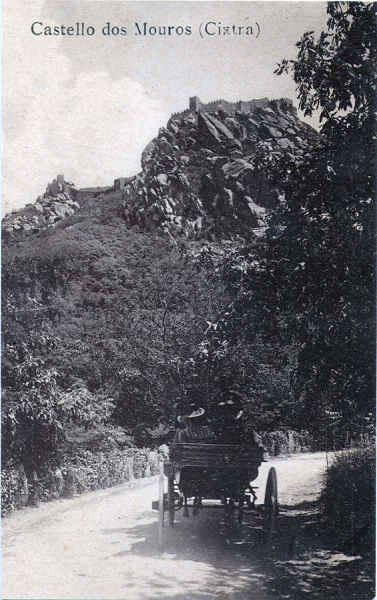 S/N - Castello dos Mouros - Edi��o da Sec��o de Postais dos Grandes Armaz�ns do Chiado, Lisboa - Dim. 139x87 mm - Col. A. Monge da Silva (anterior a 1910)
