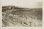 N� 143 - La Coru�a. Praia de Riazor - Edi��o de Arribas, Zaragoza - SD - Circulado em 1956 - Dim. 9,2x14 cm - Col. M. Soares Lopes