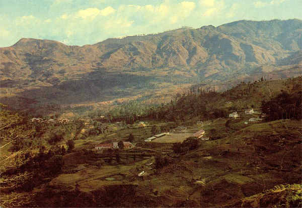 S/N - Timor: Vista geral de Maubisse - Edi��o do C.T.I de Timor - Foto Carrington da Costa - (1967) - Dimens�es: 15x10,4 cm. - Col. HJCO