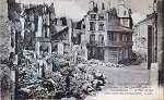 820 - La Grande Guerre. Verdun, Un Quartier apr�s le bombardement - Edition � Lev, Fils & Cie �, Paris - Dim. 140x87 mm . Col. A. Monge da Silva (cerca de 1920)