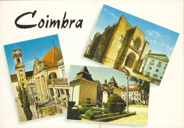 N.� 94.2461 - COIMBRA. Portugal. Aspectos do patrim�nio hist�rico da cidade - Ed. �ncora, Lisboa - SD - Dim. 148x104 mm - Col. �nio Semedo