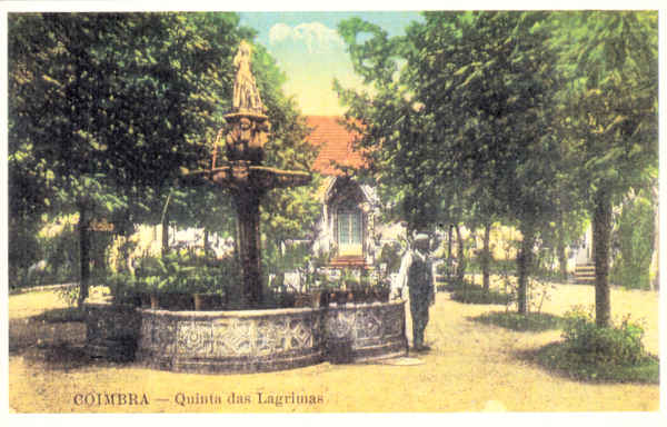 N.� 12 - Quinta das L�grimas - COIMBRA - Ed. An�nima (cerca de 2012) - Dim. 140x90 mm - Col. �nio Semedo