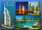 N� 74 - United Arab Emirates. Views of Dubai - Ed. Awni - Hadarah - P. O. Box 7822, DUBAI. Tel. (050) 6253986 - SD Dim. 16,8x12 cm - Col. F�tima M. B�ia (2012).