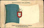 SN - Bandeira Nacional. Projecto do eminente poeta... - Ed. an�nima - LITH. PORTza - SD - Dim. 90x144 mm - Circulado em 14JAN1911 - Col. �nio Semedo