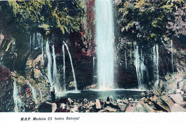SN - 25 Fontes, Raba�al - Editor M.P.O. - Dim. 140x93 mm - Col. A. Monge da Silva