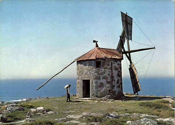 N� 904/Pr - Moinho de vento - Ed. Supercor, Portugal Tur�stico - SD - Dim. 147x105 mm - Col. Gra�a Maia