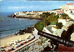 Mod 683/Pr - ALENTEJO. Sines - Praia e bateria do Castelo - Ed. Ocaso - SD - Dim. 148x103 mm - Circulado em 23/8/1971 - Col. Gra�a Maia