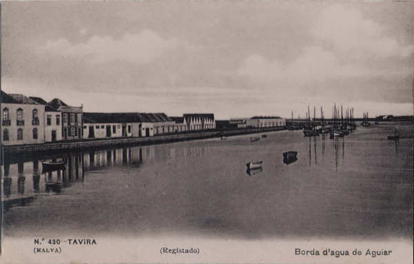 N.� 430 - Borda d'�gua de Aguiar - Dim. 137x87 mm em papel de fotografia - Edi��o Malva - Col. A.Monge da Silva (c. 1909)