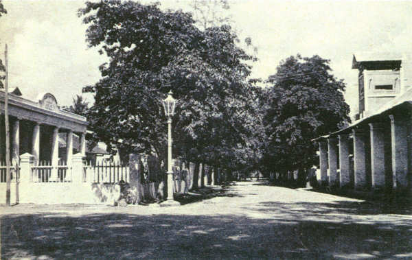 SN - Timor Portugu�s - Rua Jos� Maria Marques em Dili - Edi��o da Miss�o - SD - Dim. ??x?? cm - Col. Monge da Silva (Cerca de 1927)