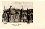 N� 12 - Convento de Cristo, Exterior do Coro da Egreja - Collec��o da Havaneza de Thomar, Foto M. Magalh�es - Dim. 140x90 mm - Col. A. Monge da Silva. (cerca de 1900)