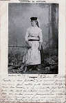 N� 10 - Costumes de Portugal (Minho), Magdalena - Editor Emili Biel & C�, Porto - Dim. 140x90 mm - Carimbo Postal 07JUL1907 - Col. A. Monge da Silva