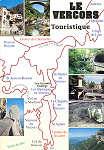 N� 26-0007-29 - Vercors Turistico - Editions Flash'Cartes, Grenoble - Dim. 14,9x10,5 cm - Col. A. Monge da Silva (1994)