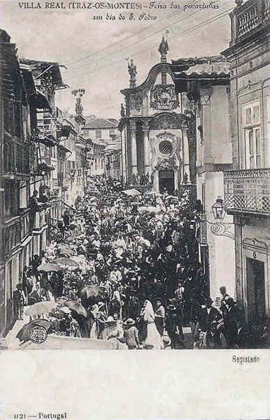 N� 1121 - Feira das pucarinhas em dia de S. Pedro - Editor desc. - Dim. 140x90 mm - Col. A. Monge da Silva