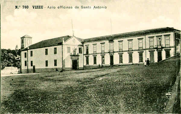 N� 760 - Azilo officinas de Santo Antonio - Editor Alberto Malva, Rua da Magdalena, 23, Lisboa - Dim. 139x88 mm - Col. A. Monge da Silva