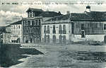 N� 761 - Theatro de Viriato e casas de Santa Ritta, Salvador Correia e Correio Geral - Editor Alberto Malva, Rua da Magdalena, 23, Lisboa - Dim. 140x88 mm - (papel fotogr�fico) - Col. A. Monge da Silva