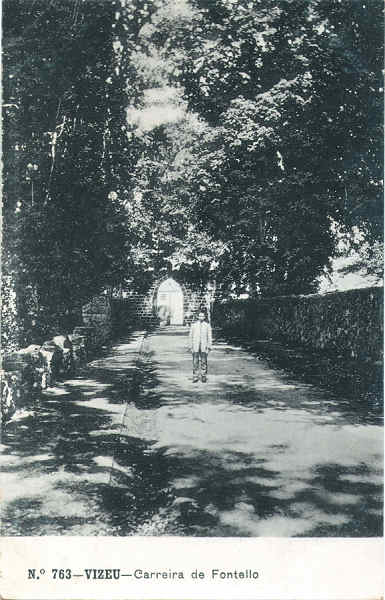 N� 763 - Carreira de Fontello - Editor Alberto Malva, Rua da Magdalena, 23, Lisboa - Dim. 134x85 mm - (papel fotogr�fico) - Col. A. Monge da Silva