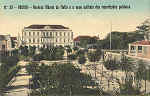 N.� 39 - Aveiro Avenida Albano de Mello e o novo edificio das reparticoes publicas - Editor BAPTISTA MOREIRA, Aveiro - SD - Dim. 13,8x8,9 cm. - Col. FMSarmento.