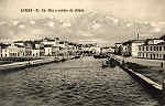 N.� 15 - Ria e centro da cidade - Editores MOREIRA & TORRES - SD - Dim 13,7x8,8 cm. - Col.  FMSarmento.
