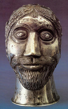 Cabe�a relic�rio S. Fabi�o. Clicar para ampliar.